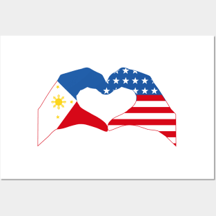 We Heart Philippines & USA Patriot Series Posters and Art